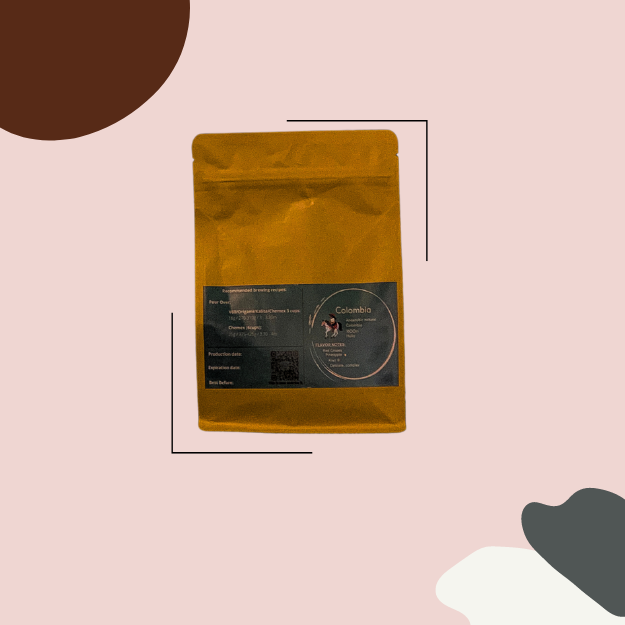 Roasted Coffee Beans - Colombia 250g