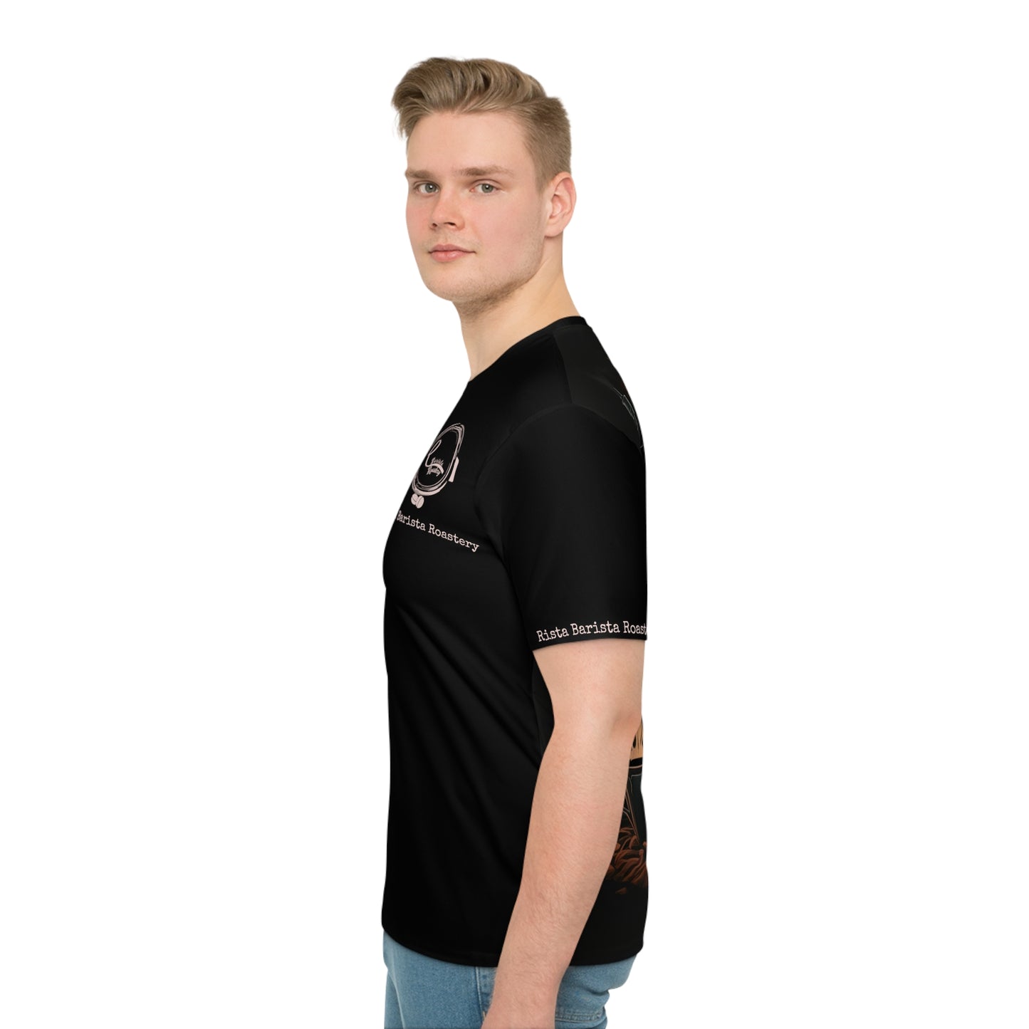 Futuristic Barista Design T-Shirt