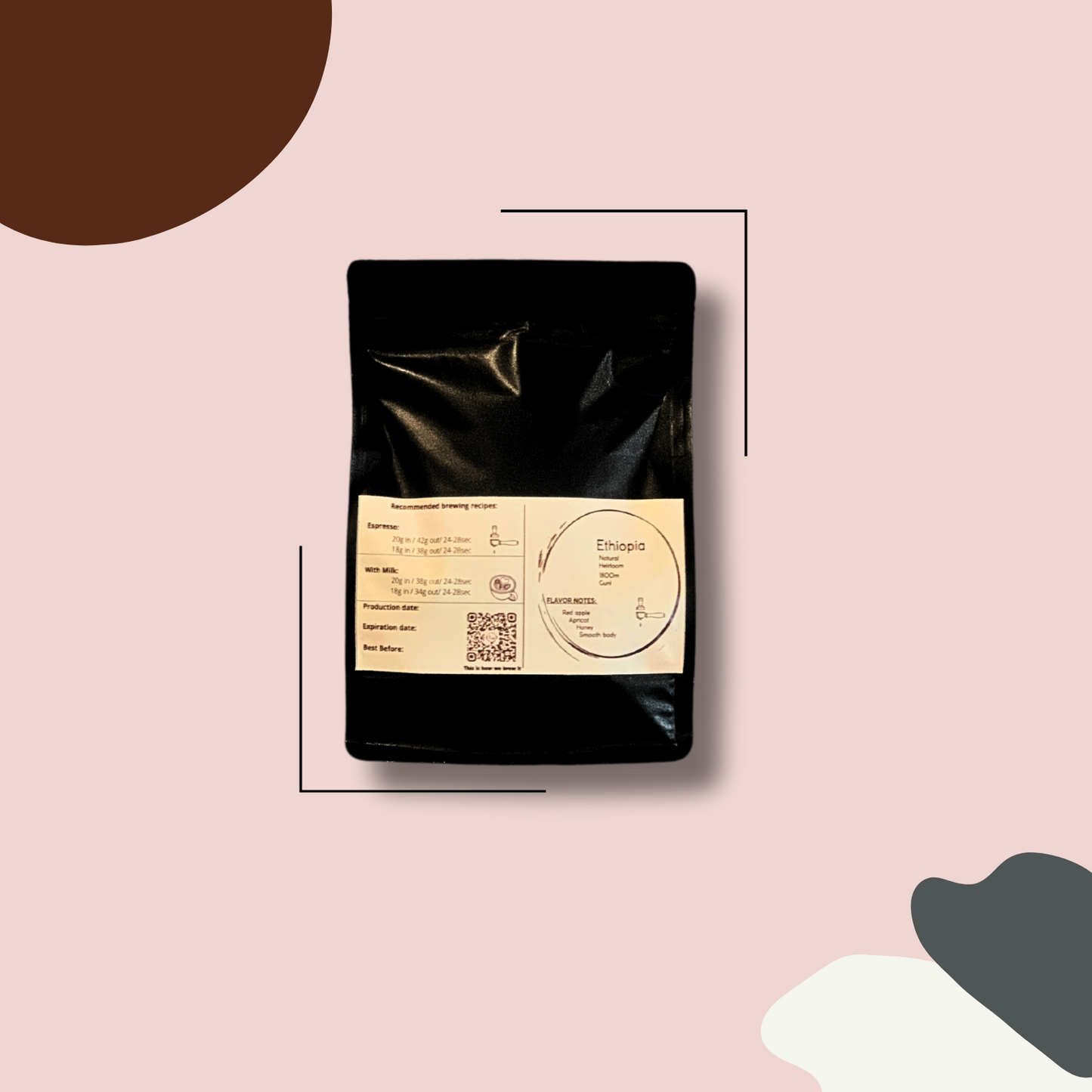 Roasted Coffee Beans - Ethiopia - Hambela