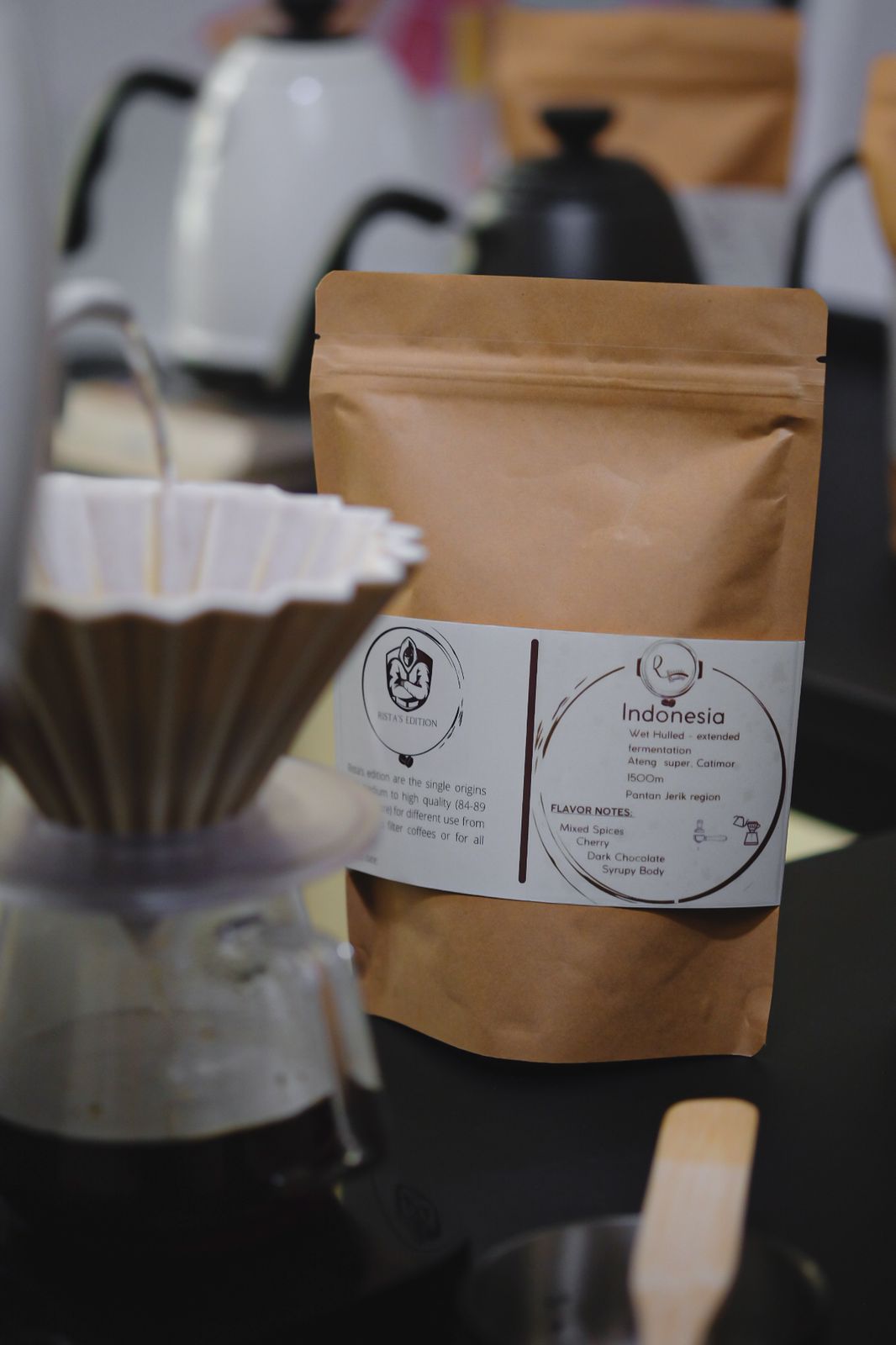 Making Manual Brew From Roasted Beans