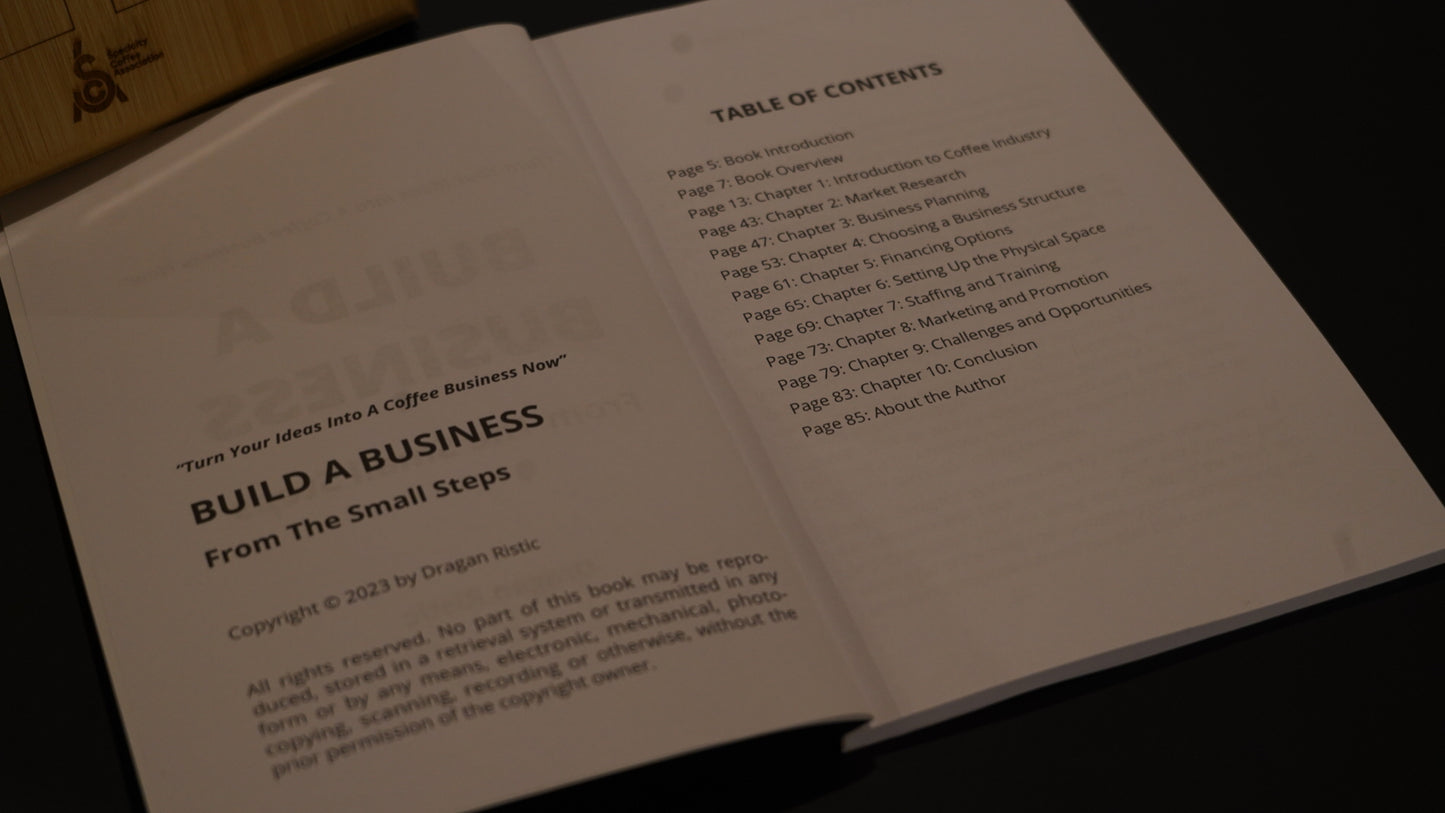 Book - Build a business from the small steps