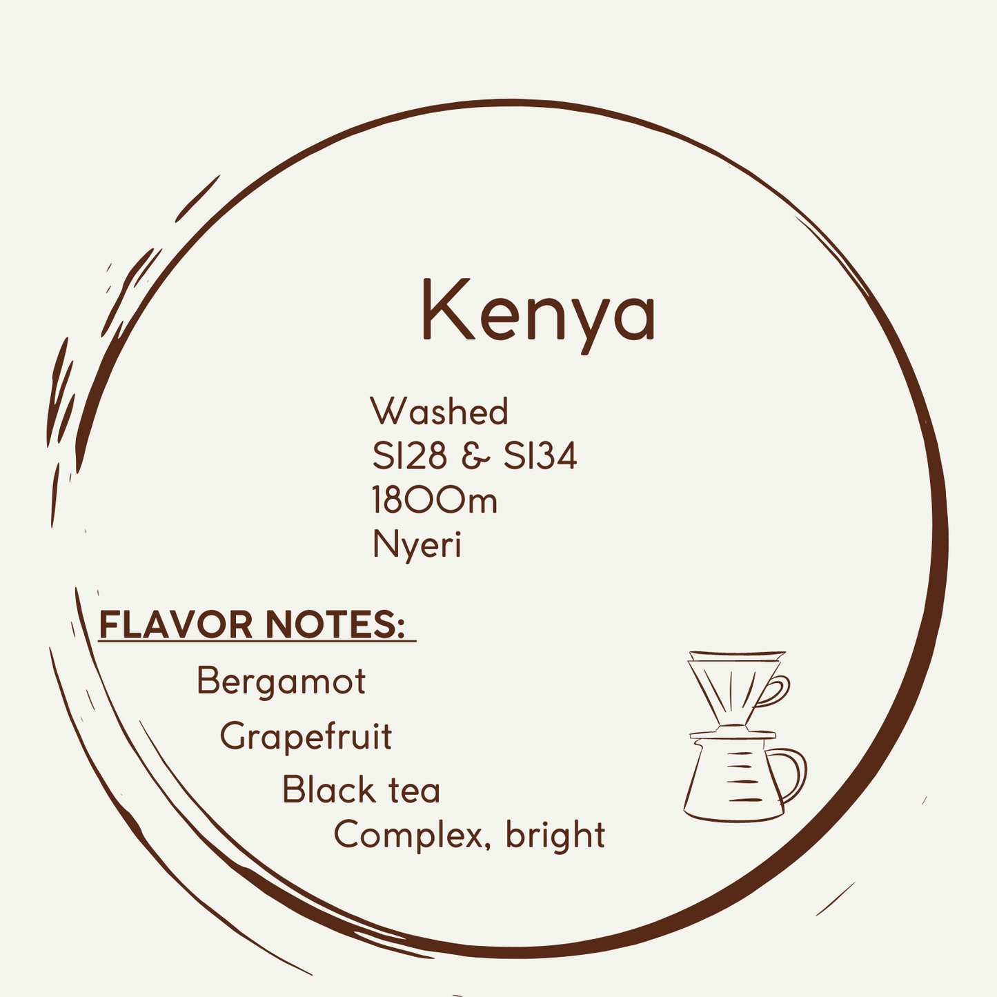 Roasted Coffee Beans - Kenya