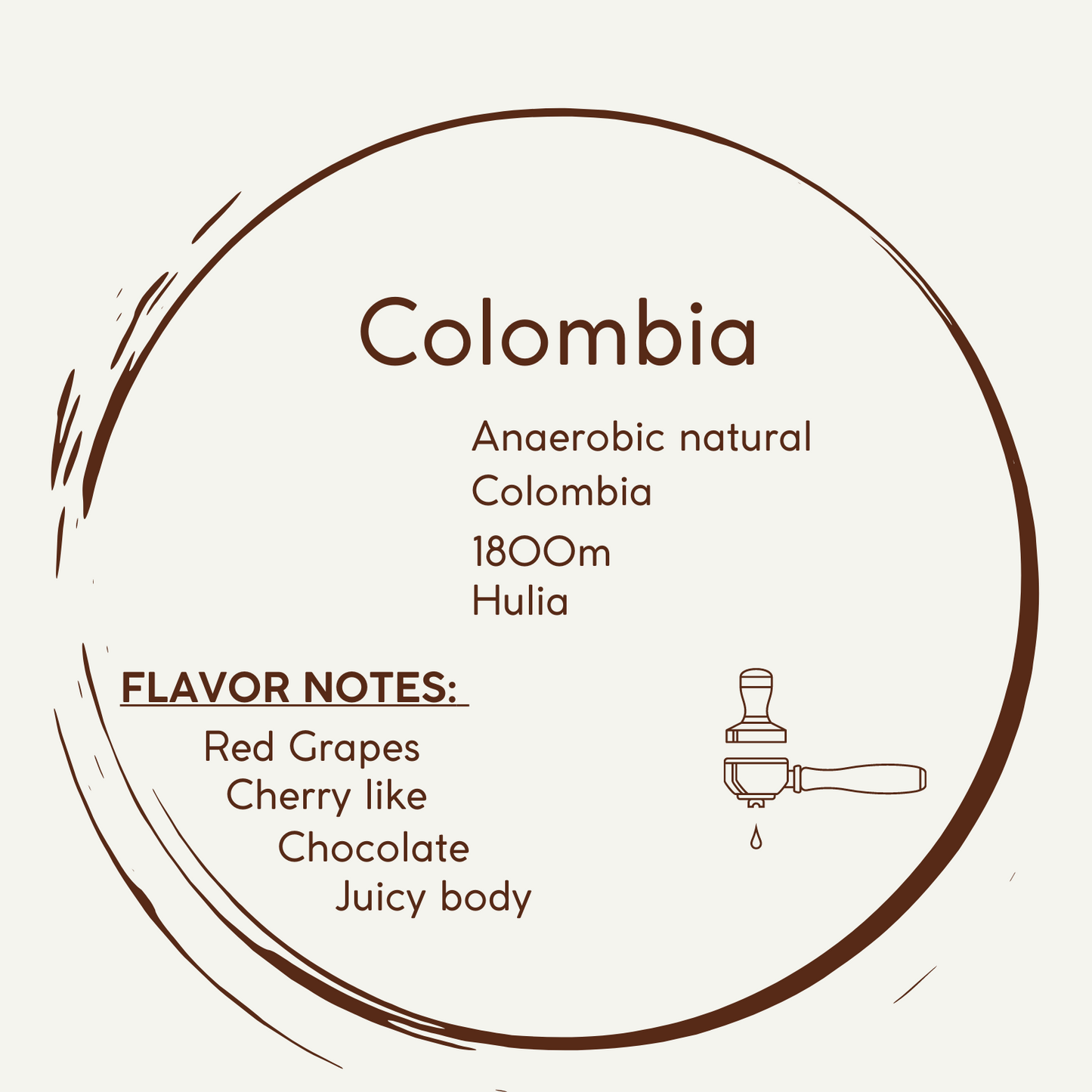 Roasted Coffee Beans - Colombia 250g